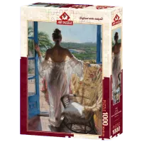 Puzzle Art Puzzle Waiting 15+/ Numărul de piese: 1000