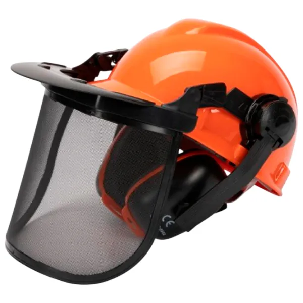 Cască de construcție Micul Fermier GF-1323 Orange / Plastic photo 1