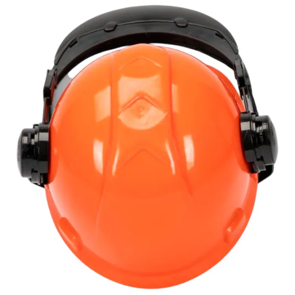 Cască de construcție Micul Fermier GF-1323 Orange / Plastic photo 2