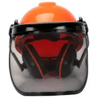 Cască de construcție Micul Fermier GF-1323 Orange / Plastic photo 3