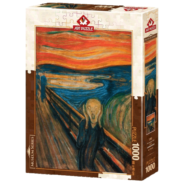 Puzzle Art Puzzle Scream 15+/ Количество деталей: 1000 photo 1