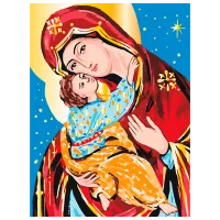 Картина по номерам BrushMe Благословенная любовь BS53969FC 50 x 40 см / Вертикальная