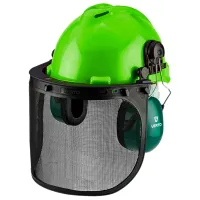 Строительный шлем Verto 52272 Зеленый / Пластик
