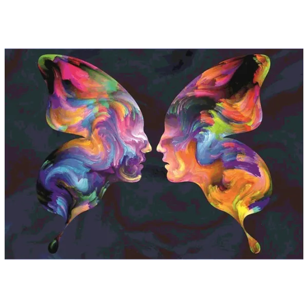 Puzzle Art Puzzle Butterfly love 15+/ Количество деталей: 1000 photo 1