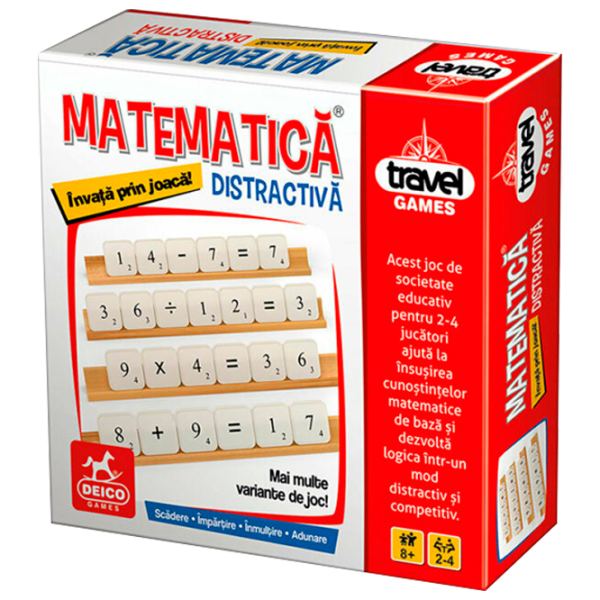 Joc de masă Trefl Travel Matematica 7+/ Dezvoltare photo 1