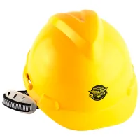 Строительный шлем Wokin 454211 Желтый / Пластик