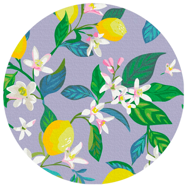 Pictură pe numere BrushMe Înflorirea lămâii RC00047FC 30 x 30 cm / Verticală photo 1