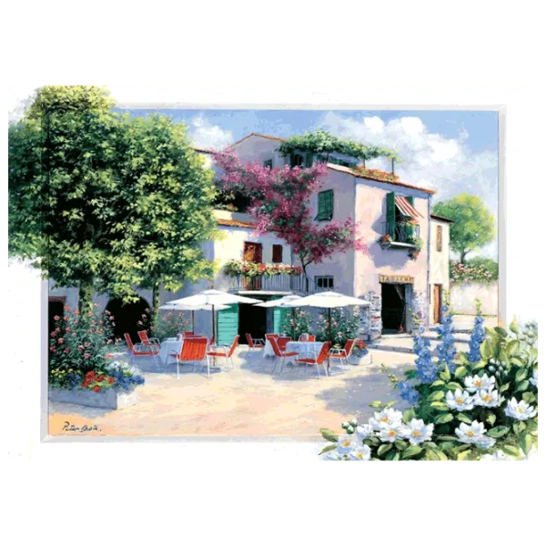 Puzzle Art Puzzle Cafe Villa 8+/ Numărul de piese: 500 photo 1