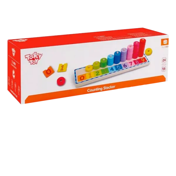 Настольная игра Tooky Toy Учимся Считать 2+/ Развитие photo 1