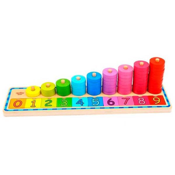 Настольная игра Tooky Toy Учимся Считать 2+/ Развитие photo 2