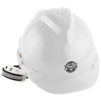 Строительный шлем Wokin 454214 Белый / Пластик
