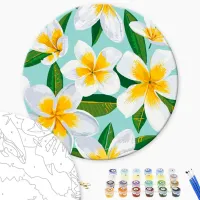 Картина по номерам BrushMe Плюмерия RC00046FC 30 x 30 см / Вертикальная photo 3
