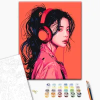 Картина по номерам BrushMe Ритмы жизни BS54038FC 50 x 40 см / Вертикальная photo 3