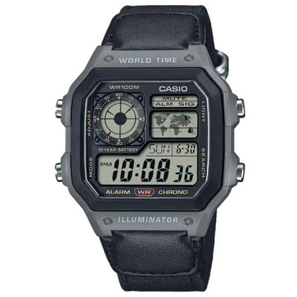 Ceas de mână pentru bărbați Casio AE-1200WHUB-8AVEF Cuarț / 45 x 42 mm photo 1