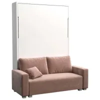 Canapea Flat City (281989) Stofă / White