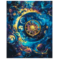 Pictură pe numere BrushMe Eternitate BS54015FC 50 x 40 cm / Verticală