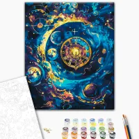 Pictură pe numere BrushMe Eternitate BS54015FC 50 x 40 cm / Verticală photo 2