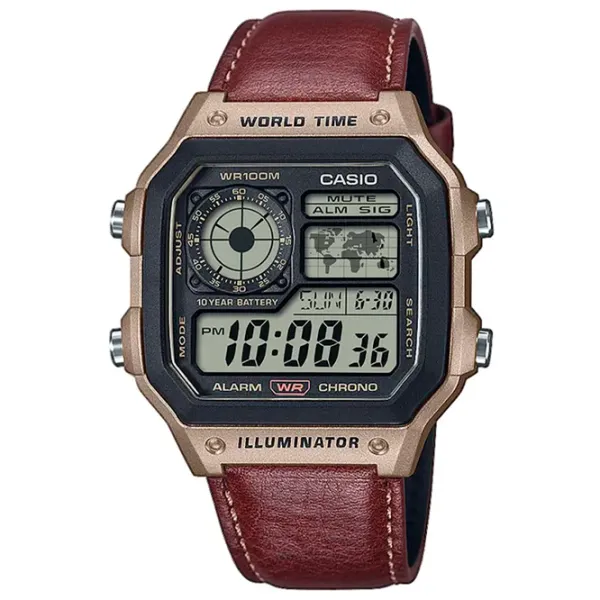 Ceas de mână pentru bărbați Casio AE-1200WHL-5AVEF Cuarț / 45 x 42 mm photo 1