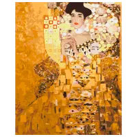 Pictură pe numere BrushMe Portretul Aedelei Bloch-Bauer, I. Gustav Klimt BS6236FC 50 x 40 cm / Verticală