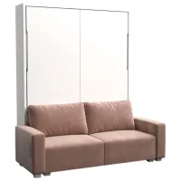 Canapea Flat City (281995) Stofă / White