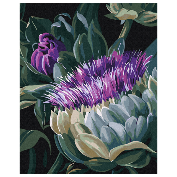 Картина по номерам BrushMe Странные цветы, Yana Biluhina BS54059FC 50 x 40 см / Вертикальная photo 1