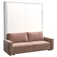 Canapea Flat City (282005) Stofă / White