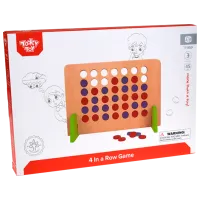 Joc de masă Tooky Toy 4 in a Row Game 3+/ Dezvoltare