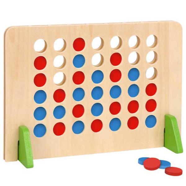 Настольная игра Tooky Toy 4 in a Row Game 3+/ Развитие photo 2