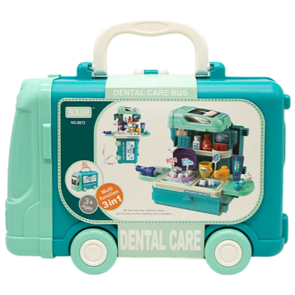 Настольная игра New World Dental care bus 3+/ Развитие photo 1 Настольная игра New World Dental care bus 3+/ Развитие photo 1