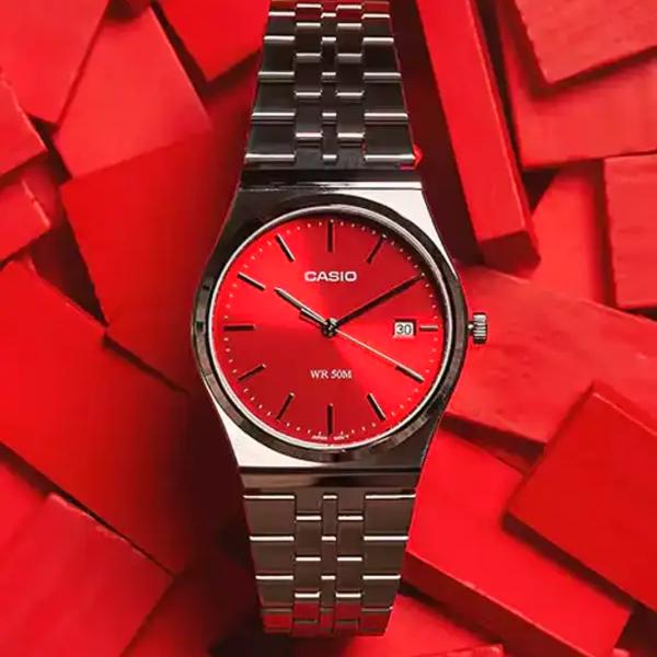 Наручные часы унисекс Casio MTP-B145D-4A2VEF Кварцевый / 35 мм photo 4