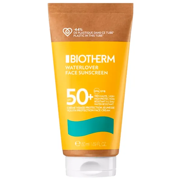 Cremă de protecție solară Agrado Waterlover Face Sunscreen Cream Yellow / 0.05l photo 1