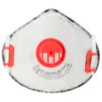Respirator Profmet XC 210 V FFP2 R D White photo 3