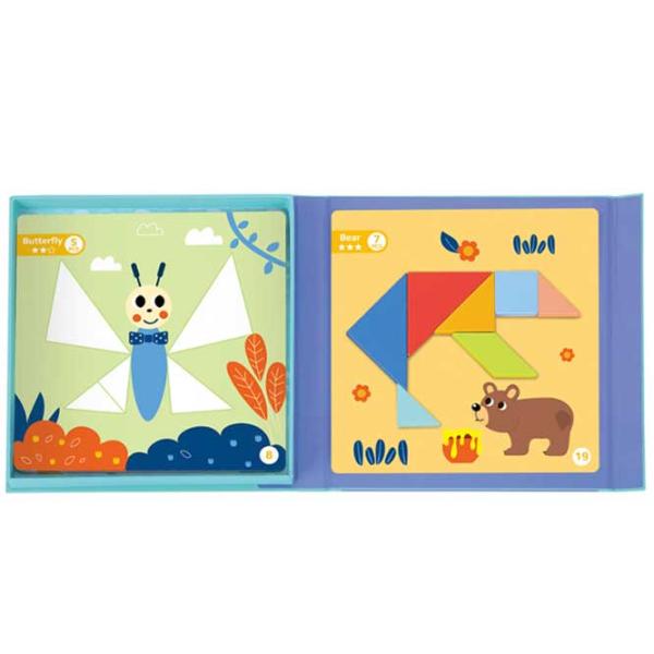 Настольная игра Tooky Toy Tangram 3+/ Развитие photo 2