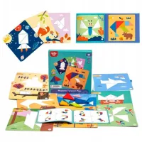 Настольная игра Tooky Toy Tangram 3+/ Развитие photo 3