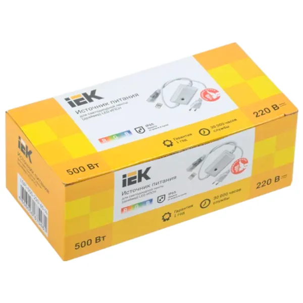 Driver IEK IPSN LED White / 500 W photo 2