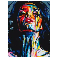 Pictură pe numere BrushMe Frumusețea în detalii RBS51855FC 40 x 30 cm / Verticală