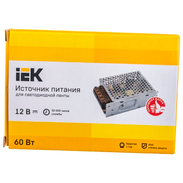 Драйвер IEK IPSN-PRO LED Серебряный / 60 Вт photo 5 Драйвер IEK IPSN-PRO LED Серебряный / 60 Вт photo 5