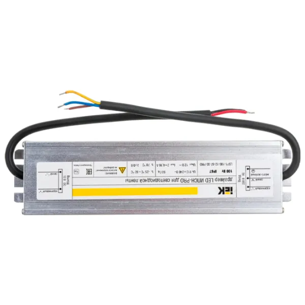 Драйвер IEK IPSN-PRO LED Серебряный / 100 Вт photo 2 Драйвер IEK IPSN-PRO LED Серебряный / 100 Вт photo 2