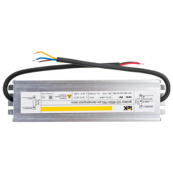Драйвер IEK IPSN-PRO LED Серебряный / 100 Вт photo 2 Драйвер IEK IPSN-PRO LED Серебряный / 100 Вт photo 2