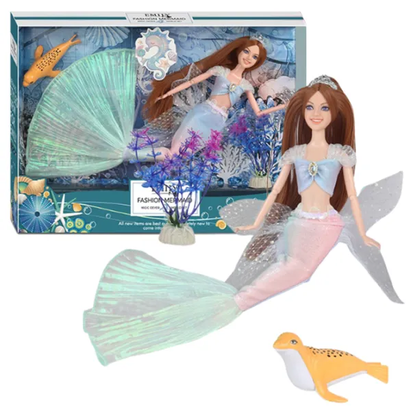 Păpușă Essa Toys Emily QJ137A sirenă / 3+ photo 2