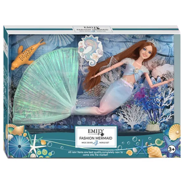 Păpușă Essa Toys Emily QJ137A sirenă / 3+ photo 3