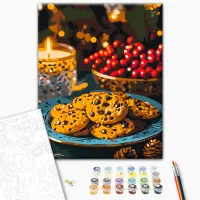 Картина по номерам BrushMe Время горячего печенья RBS1020FC 40 x 30 cm / Вертикальная photo 3