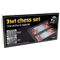 Настольная игра New World 3 in 1 Chess Set 7+/ Развитие