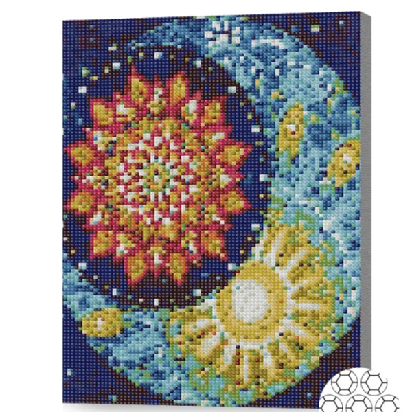 Мозайка Art Galery Premium Mandala lunei si a soarelui   /  photo 2 Мозайка Art Galery Premium Mandala lunei si a soarelui   /  photo 2