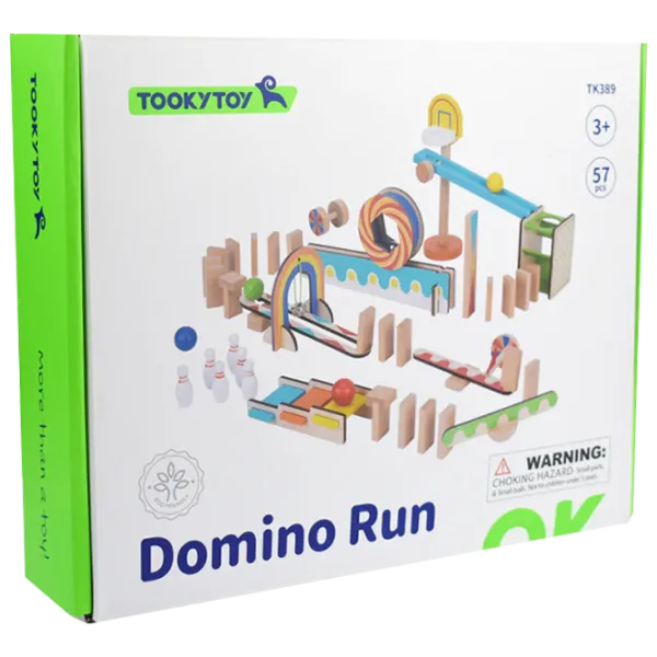 Настольная игра Tooky Toy Падение Домино 3+/ Развитие photo 1