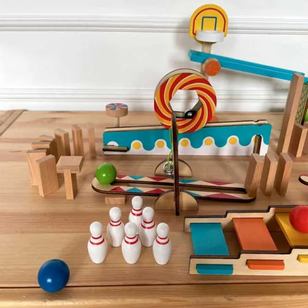 Настольная игра Tooky Toy Падение Домино 3+/ Развитие photo 2