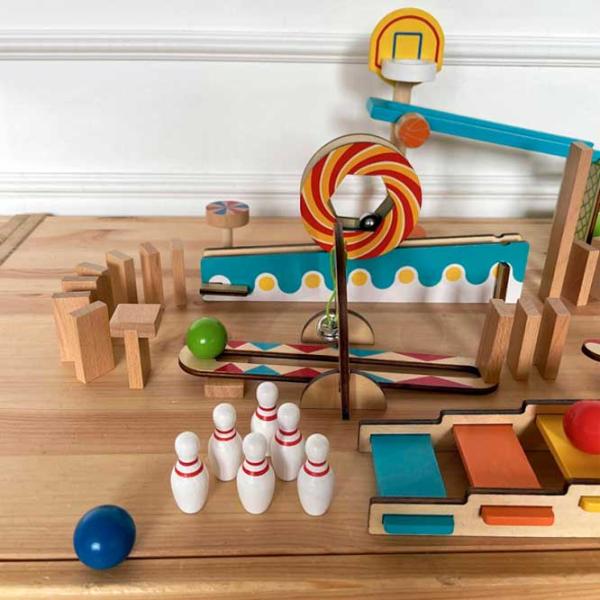 Настольная игра Tooky Toy Падение Домино 3+/ Развитие photo 2