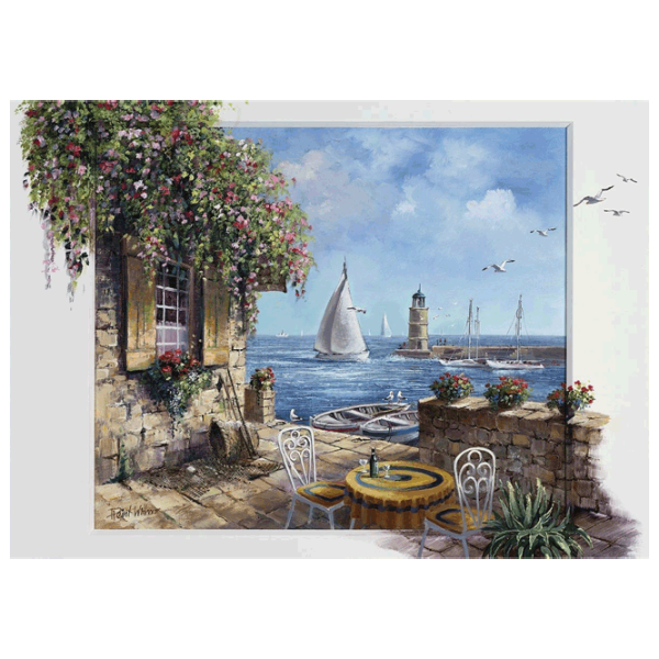 Puzzle Art Puzzle It was here 8+/ Количество деталей: 500 photo 1