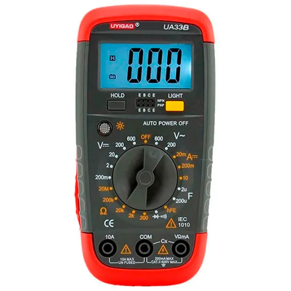 Мультиметр Kasan UA33D Цифровой / 2 МOм photo 1