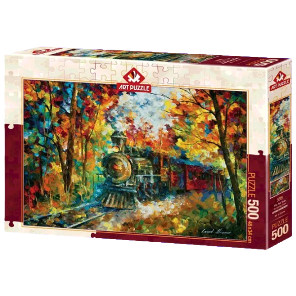 Puzzle Art Puzzle Autumn Train 8+/ Numărul de piese: 500 photo 1 Puzzle Art Puzzle Autumn Train 8+/ Numărul de piese: 500 photo 1